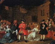 HOGARTH, William A Scene from the Beggar's Opera g oil painting artist